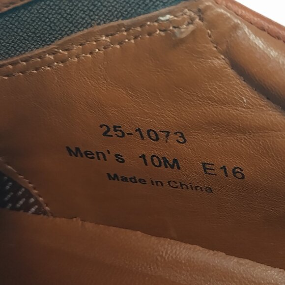 Johnston & Murphy Colvard Moc Toe Venetian Cognac Waterproof Loafer Men US 10M - Picture 14 of 14